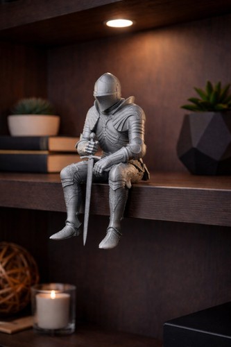 Medieval knight shelf - medieval,