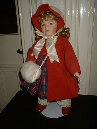 Porcelain doll - porcelain,