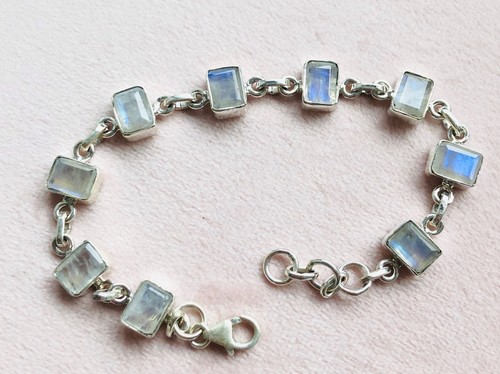 Moonstone sterling silver - moonstone,