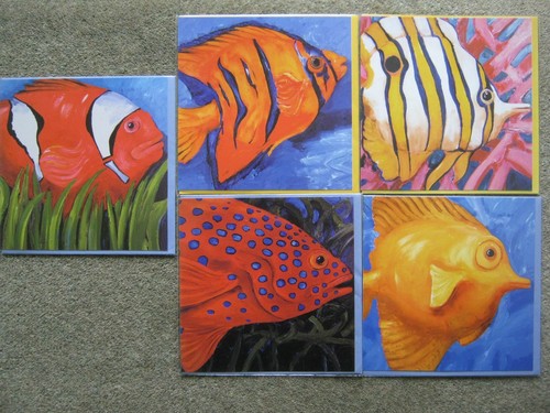 Tropical fish blank - 5, x