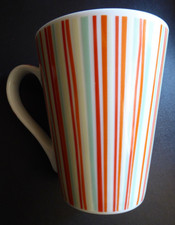 Typhoon Multicoloured Striped Tea Coffee Mug