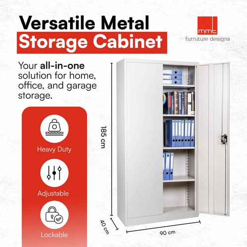 Metal storage cabinet - cabinet, cupboard