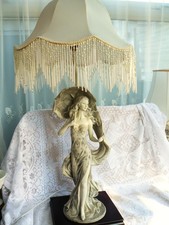 JULIANA COLLECTION * WIDDOP BINGHAM *LAMP ART DECO STYLE * LADY WITH UMBRELLA *