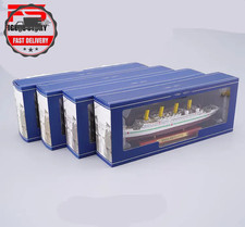 1:1250 RMS Titanic Lusitania Mauretania Normandie Diecast Cruise Ship Model 