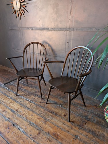 Pair vintage ercol windsor - pair,