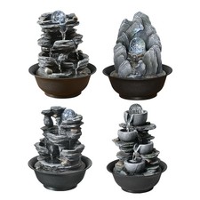 Circulating Water Fountain Ornaments Indoor Fountain Interior Tabletop Fountain,.