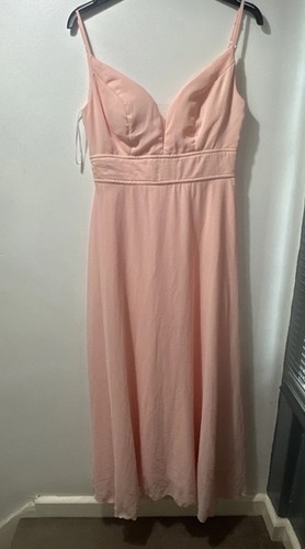 Coral bridesmaid dress size - bridesmaid,