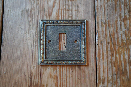 Vintage bronze brass ornate - bronze,