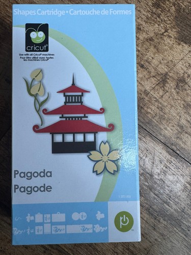 Cricut pagoda shapes - pagoda, cartridge