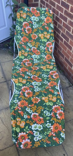 Vintage 1970 green floral - vintage, 1970's