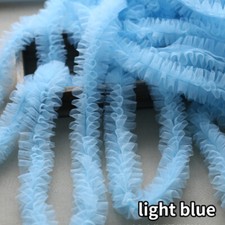 UK 5 Yards Lace Pleated