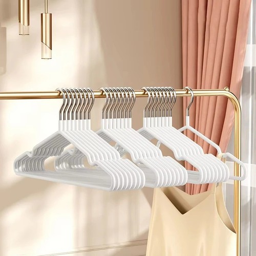 10pcs metal clothes hangers - metal, no