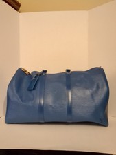 LOUIS VUITTON Keepall 50 BLUE