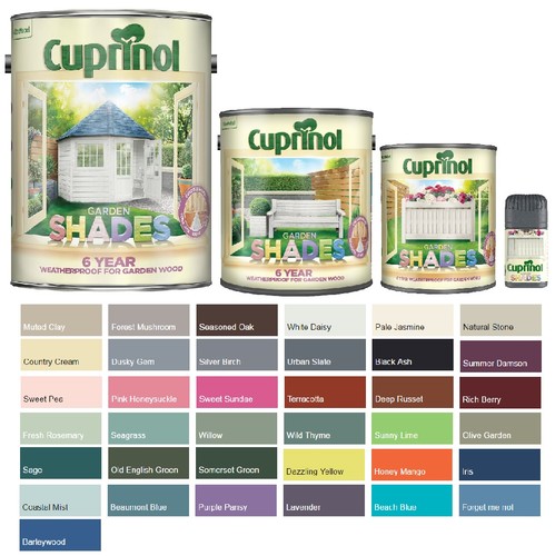 Cuprinol garden shades paint - cuprinol,