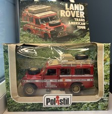 Polistil Land Rover Series 2A/3 Trans American Tour S652 Vintage 1978 Boxed 1:25