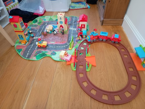 Happyland bundle train - train, track