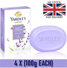 4 X 100g Yardley London