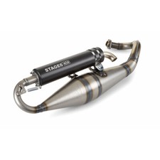 MARMITTA STAGE6 PRO REPLICA MK2 NERO PIAGGIO ZIP / GILERA STALKER TYPHOON 50