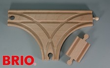 BRIO 33463 'T' SWITCH TRACK + M-M Adapter Thomas & Friends Wooden Railway Train