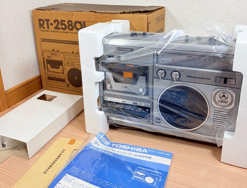 Toshiba 258ol vintage radio - rt-258ol,