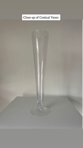 Conical vases 50cm tall - vases, 8
