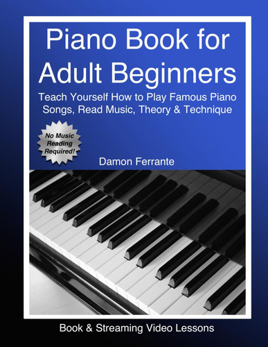 Piano book for adult - for,