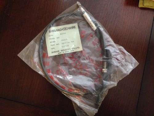 Nos honda cb400n clutch cable - nos,