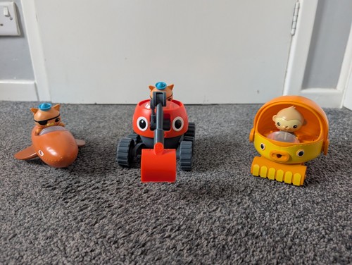 Octonaut vehicles job lot - octonaut,
