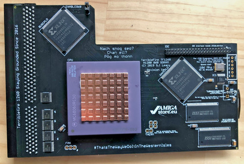 Amiga 1200 terriblefire black - terriblefire,