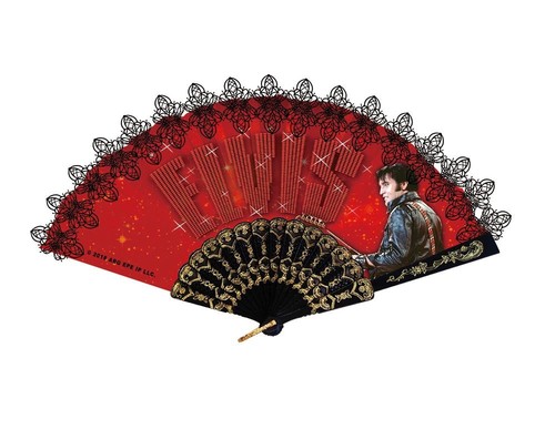 Elvis presley hand fan - elvis,