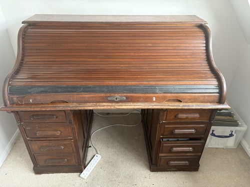 Roll top desk writing - roll,