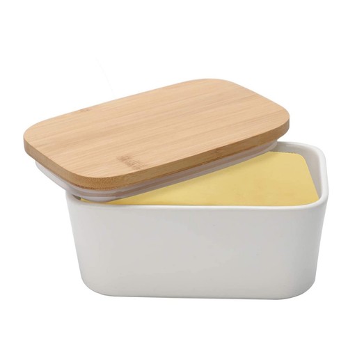 With lid porcelain dish french - dish,