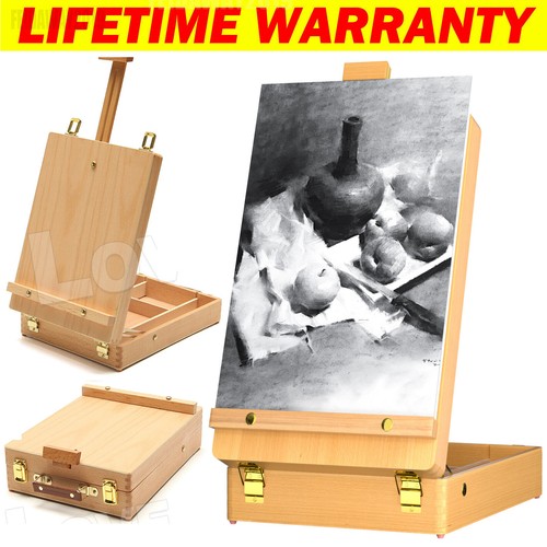 Portable wooden table easel - portable,