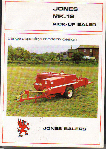 Jones tractor pick up - jones, "mk.18"