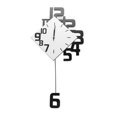 Frameless Pendulum Wall Clocks Number Decoration DIY Assembly Modern Wall Cl HOT