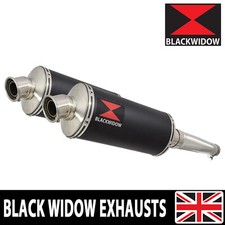 Yamaha TDM 900 2-2 2002-2009 Exhaust Silencer Kit 300mm Oval End Cans 300BS