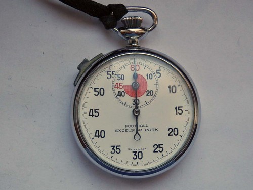 Old football referee stopwatch - football,