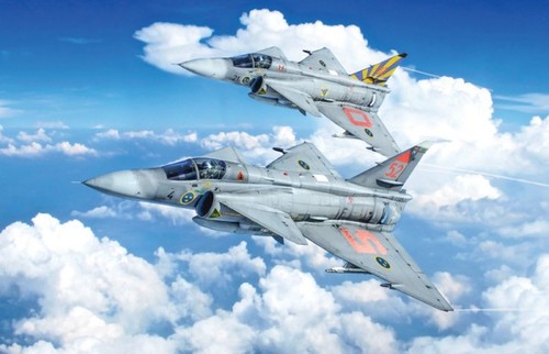 Saab 37 viggen - 37/aj,