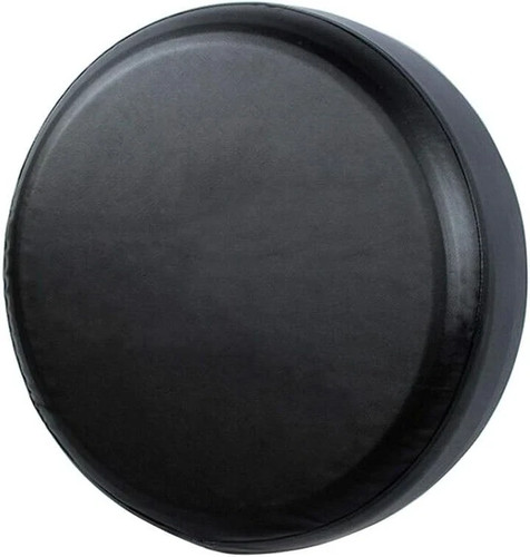 Black spare tire cover - tire, 17"