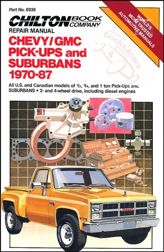 Shop manual pickup suburban - shop,