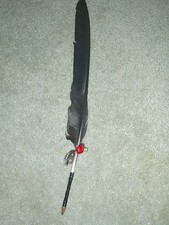  CROW FEATHER QUILL BIRO PEN