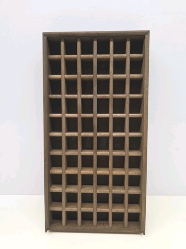 Vintage wooden wall mounted - wooden,