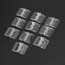 Acrylic Hinges 25x33mm Clear Acrylic Mini Hinge Transparent Plastic Folding