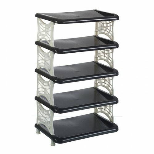 Tier shoe rack plastic - 5,