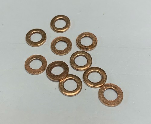 Copper washers live - live, steam