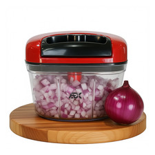 Manual Pull String Food Chopper 550ml Vegetable Slicer Cutter Kitchen Tool UK