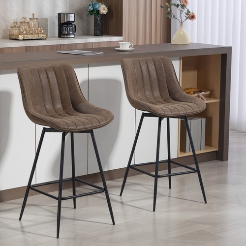 Homcom swivel bar - bar, stools