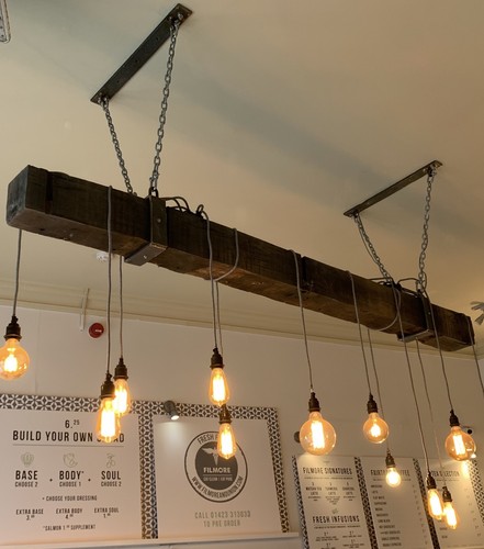 Oak beam feature with - oak,