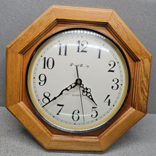 Daniel Dakota Oak Wall Clock