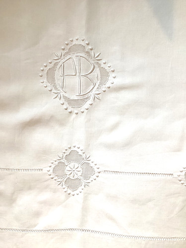Antique french linen - antique,